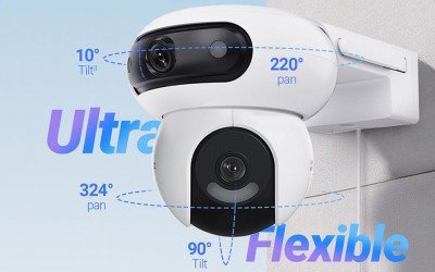 Ezviz CS-H90 – 4MP Wi-Fi PT камера с два обектива за пълно покритие Ezviz CS-H90 – 4MP Wi-Fi PT камера с два обектива за пълно покритие