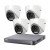 Комплект за видеонаблюдение с 4 цветни HD-TVI камери Hikvision DS-2CE72KF0T-LFS и DVR Комплект за видеонаблюдение с 4 цветни HD-TVI камери Hikvision DS-2CE72KF0T-LFS и DVR