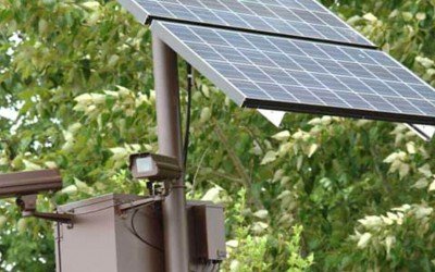 Система за видеонаблюдение със соларно (автономно) захранване