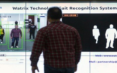 Видеонаблюдението в Китай разпознава хората по походката