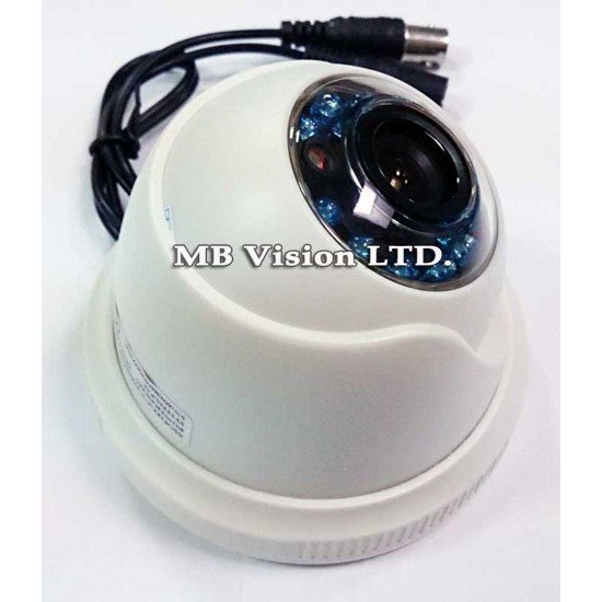 Камера за вътрешен монтаж 600TVL, 3.6mm