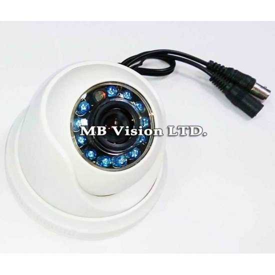 Камера за вътрешен монтаж 600TVL, 3.6mm