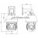 1MP HD-CVI PTZ камера, 20х DH-SD6C120I-HC