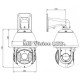 PTZ камера с 23x, IR до 100м - DH-SD6C23E-H