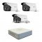 Комплект за видеонаблюдение с 3 Full HD камери + DVR