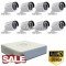 8 Full HD камери, 3.6мм, IR 20m + DVR Hikvision