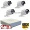 4 Full HD камери, 3.6мм, IR 20m + 4-канален Full HD DVR Hikvision