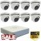 8 Full HD камери + DVR Hikvision