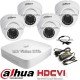 HD-CVI комплект за видеонаблюдение, 4 камери, ДВР