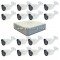 Комплект с 16 външни HD камери и DVR Hikvision