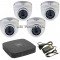 Готова система за видеонаблюдение, 4 камери и ДВР
