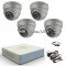 Система за видеонаблюдение 4 камери + HD DVR