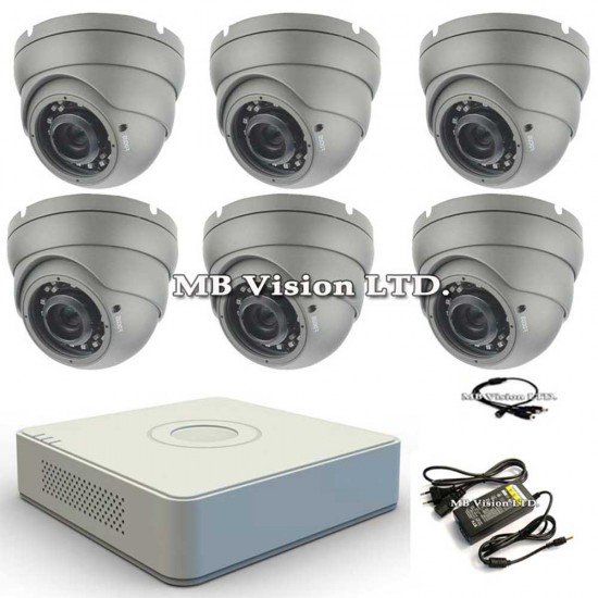 Система за видеонаблюдение 6 HD камери + DVR