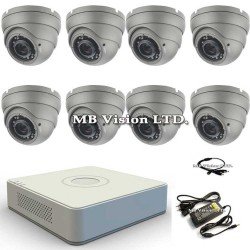 Система за видеонаблюдение 8 камери + HD DVR