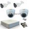 HD комплект с 4 охранителни HD камери