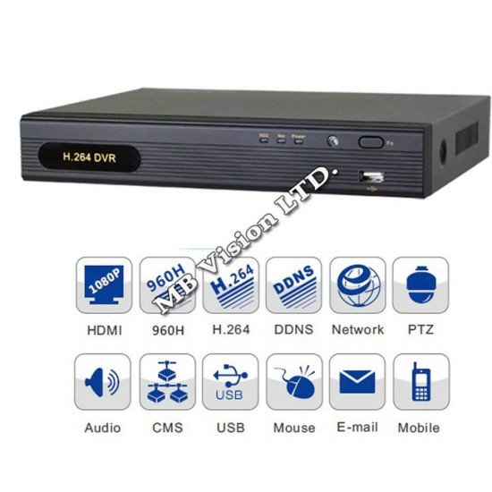 8 канален ДВР TVT TD2308SS-C