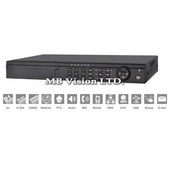 8-канално DVR TD2508HE-B