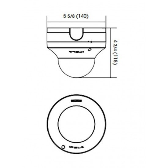 IP куполна 1.4Mpx камера Sony IP куполна 1.4Mpx камера Sony