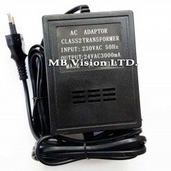 Адаптор за захранване на PTZ камери 24Vac - 3А Адаптор за захранване на PTZ камери 24Vac - 3А