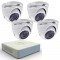 Turbo HD комплект за наблюдение Hikvision с 4 камери, DVR