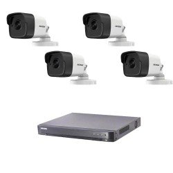5MP комплект Hikvision с 4 камери, DVR 5MP комплект Hikvision с 4 камери, DVR
