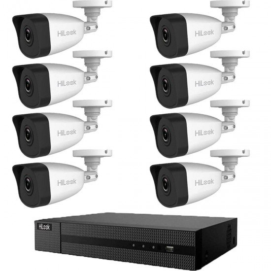 4MP IP комплект с 8 камери