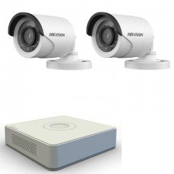 HD система за видеонаблюдение с 2 камери + DVR Hikvision