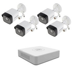 4MP IP комплект за видеонаблюдение с 4 камери