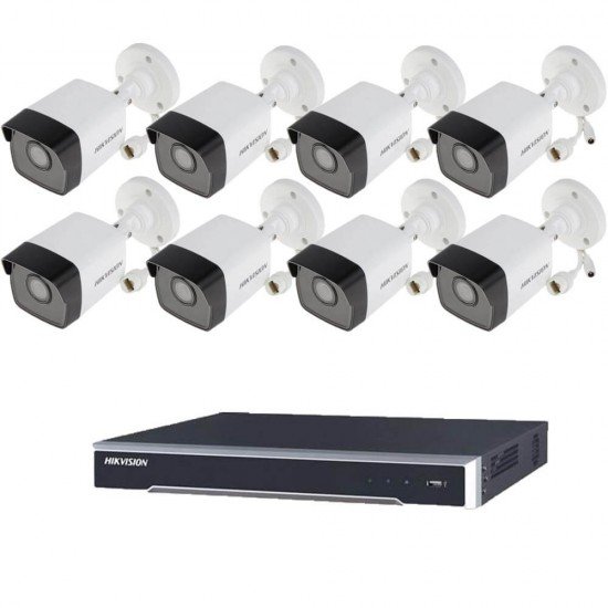 IP комплект за видеонаблюдение с 8 камери